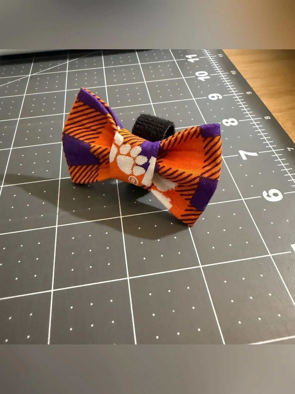 Clemson Pet Bowtie (small)
